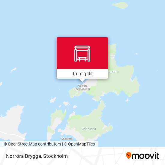 Norröra Brygga karta