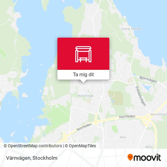 Värnvägen karta