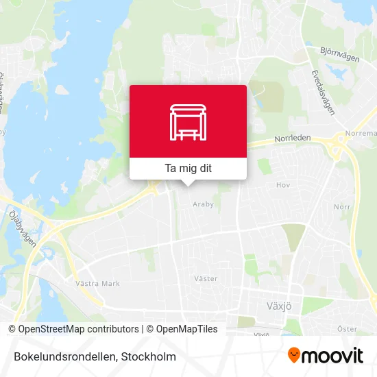 Bokelundsrondellen karta