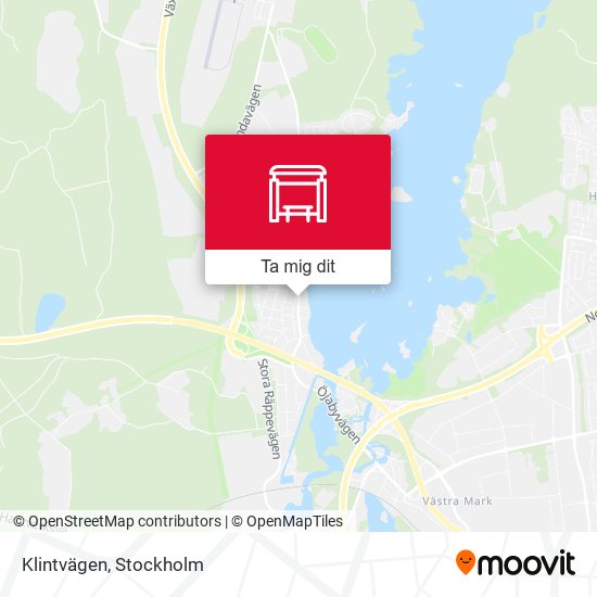 Klintvägen karta