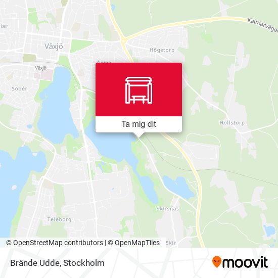 Brände Udde karta