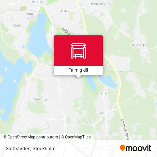 Slottstaden karta
