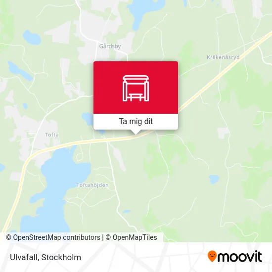 Ulvafall karta