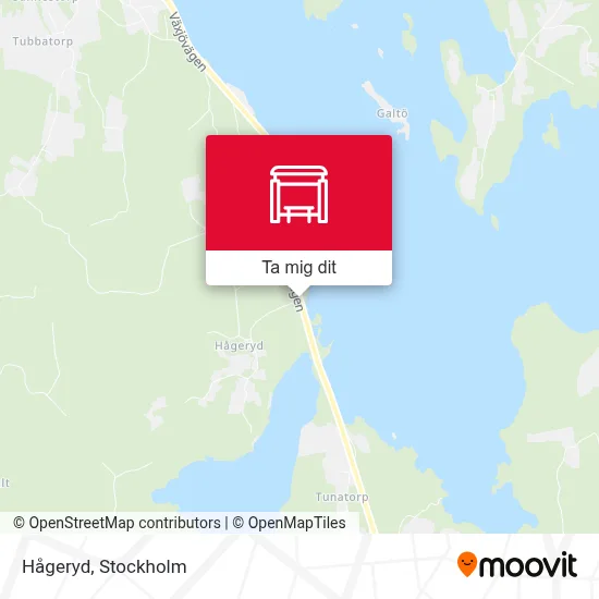 Hågeryd karta
