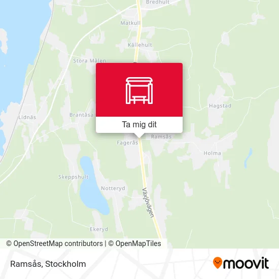 Ramsås karta