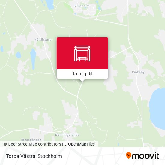 Torpa Västra karta