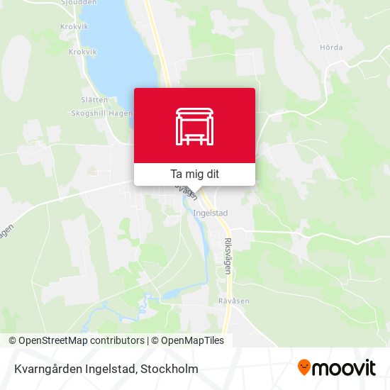 Kvarngården Ingelstad karta