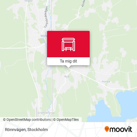Rönnvägen karta