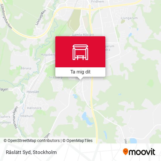 Råslätt Syd karta