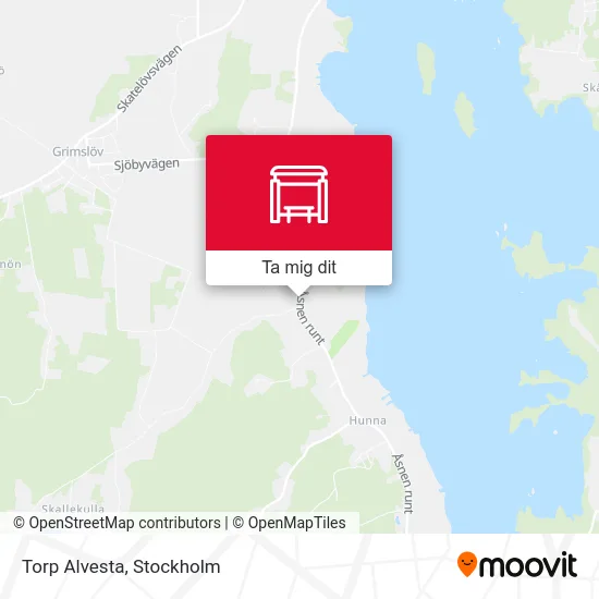 Torp Alvesta karta
