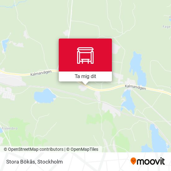 Stora Bökås karta