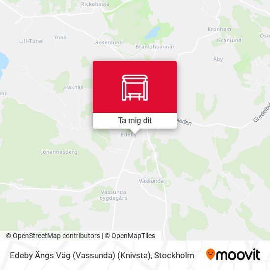 Edeby Ängs Väg (Vassunda) (Knivsta) karta