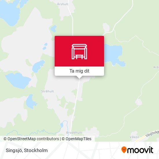 Singsjö karta