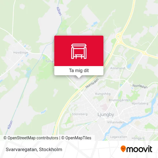 Svarvaregatan karta