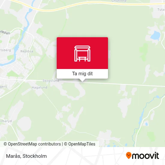 Marås karta