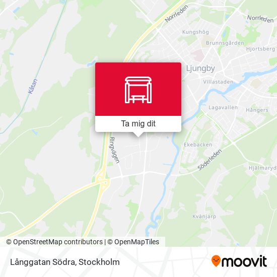 Långgatan Södra karta