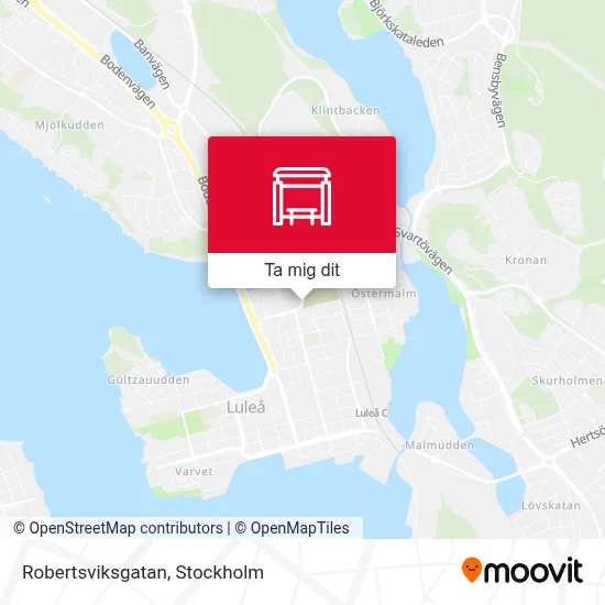 Robertsviksgatan karta