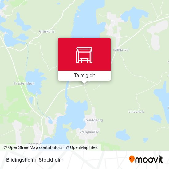 Blidingsholm karta