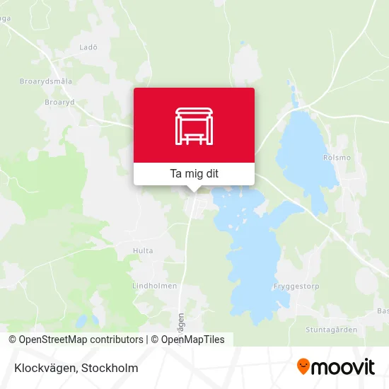 Klockvägen karta