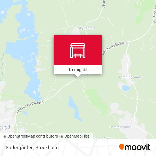 Södergården karta