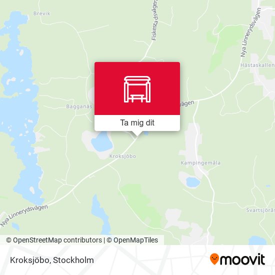 Kroksjöbo karta