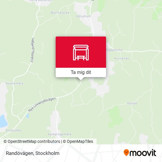 Randövägen karta