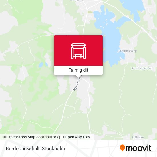 Bredebäckshult karta