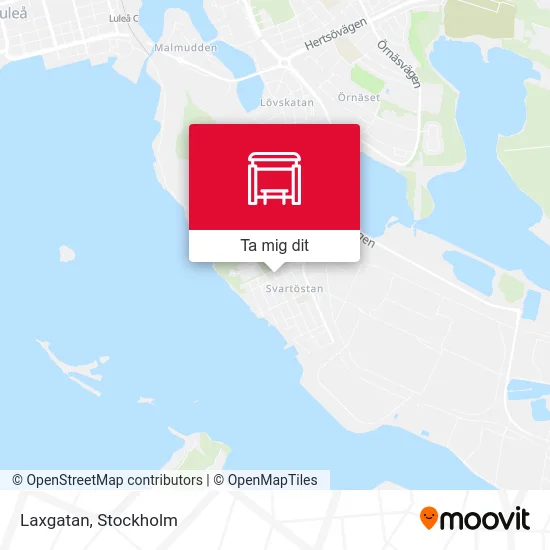 Laxgatan karta