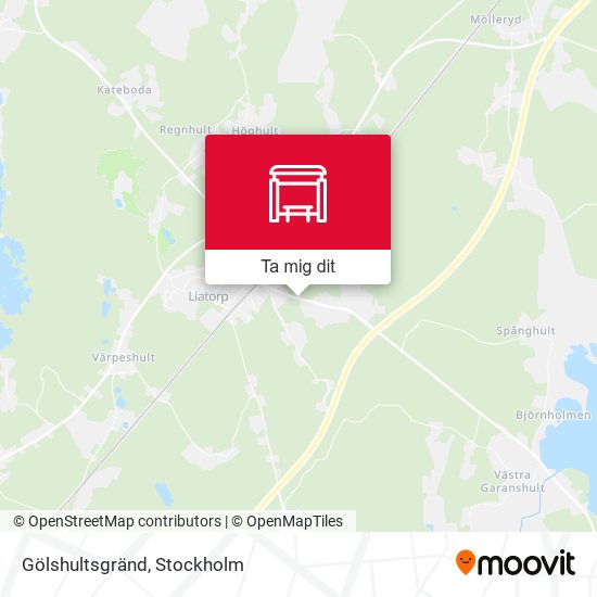 Gölshultsgränd karta