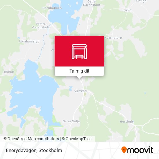 Enerydavägen karta