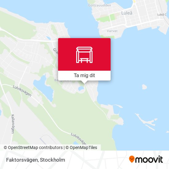 Faktorsvägen karta
