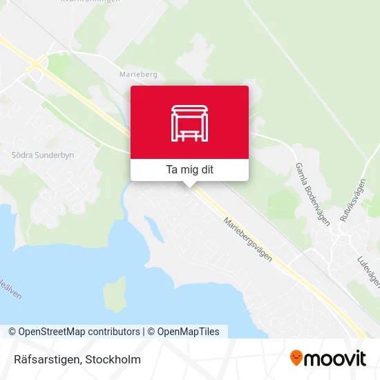 Räfsarstigen karta