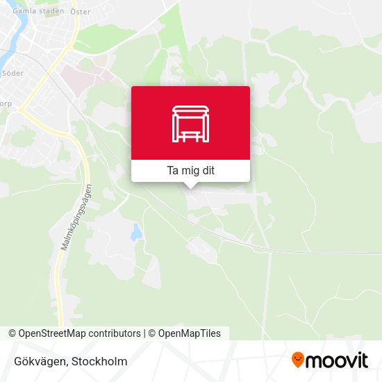 Gökvägen karta