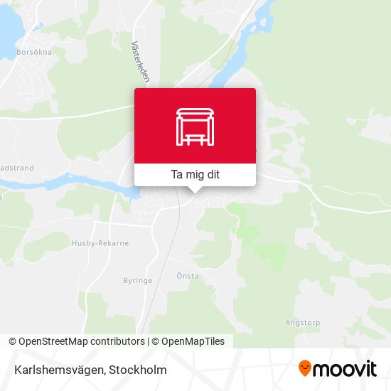 Karlshemsvägen karta