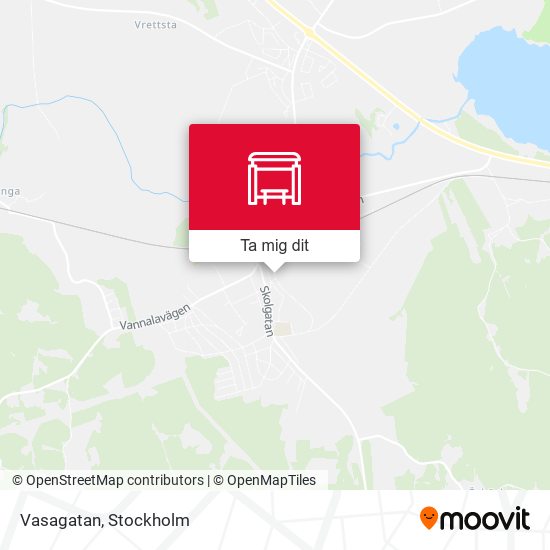 Vasagatan karta