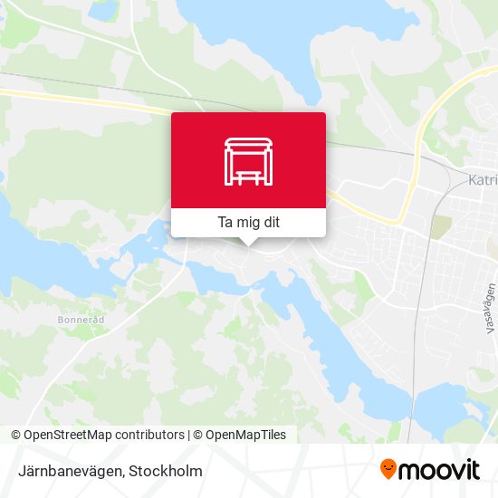 Järnbanevägen karta