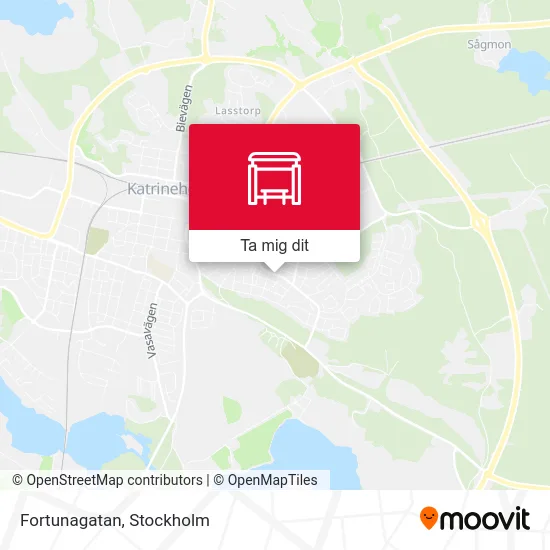 Fortunagatan karta