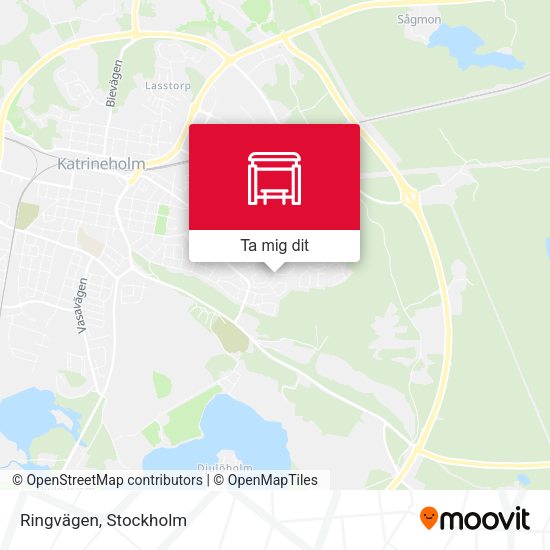 Ringvägen karta