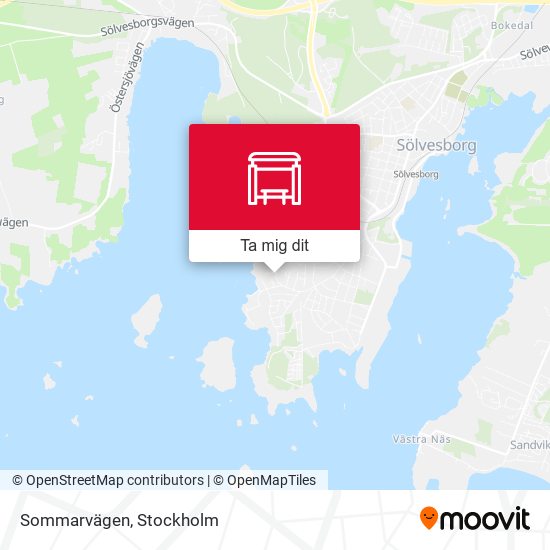 Sommarvägen karta
