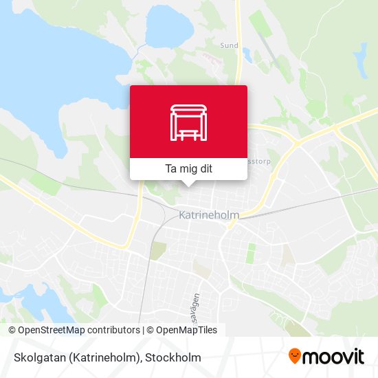 Skolgatan (Katrineholm) karta