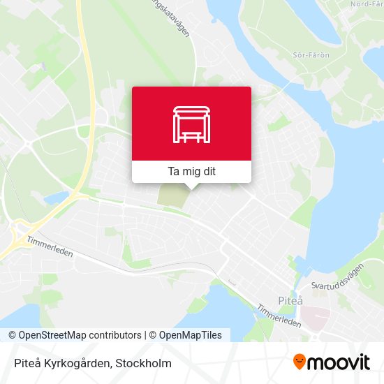 Piteå Kyrkogården karta