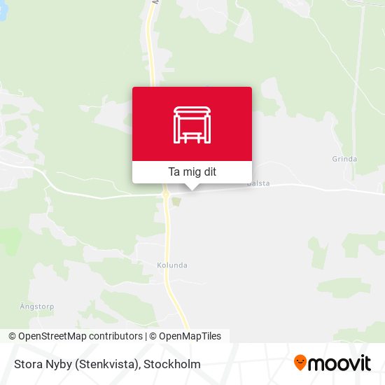 Stora Nyby (Stenkvista) karta