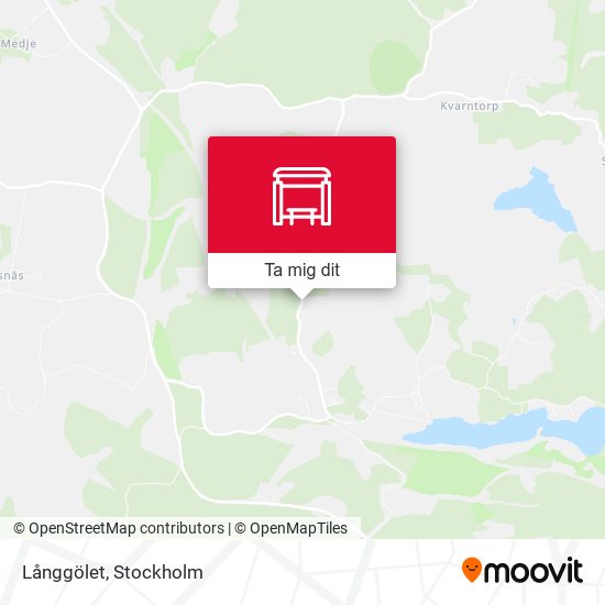 Långgölet karta