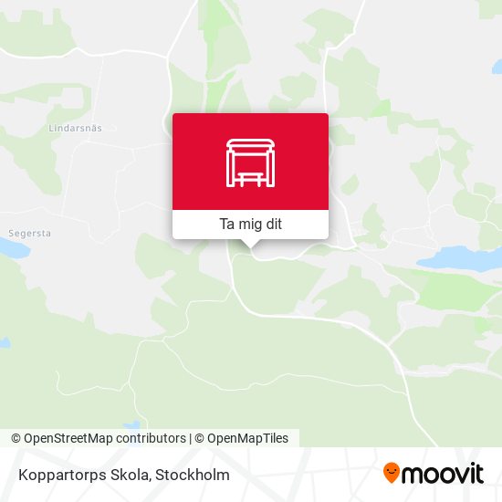 Koppartorps Skola karta