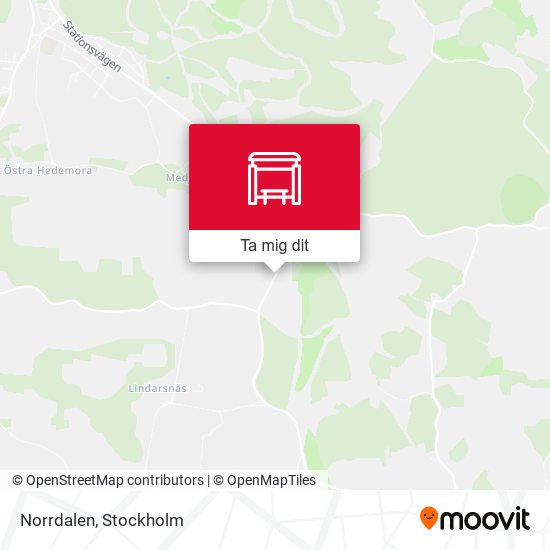 Norrdalen karta