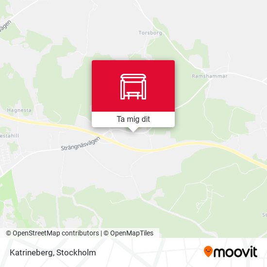 Katrineberg karta