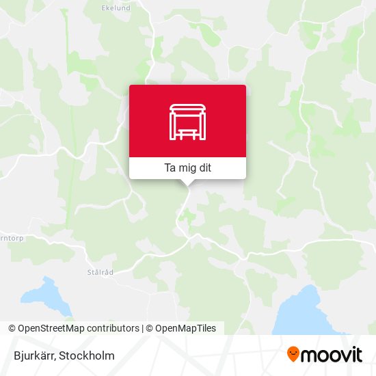 Bjurkärr karta