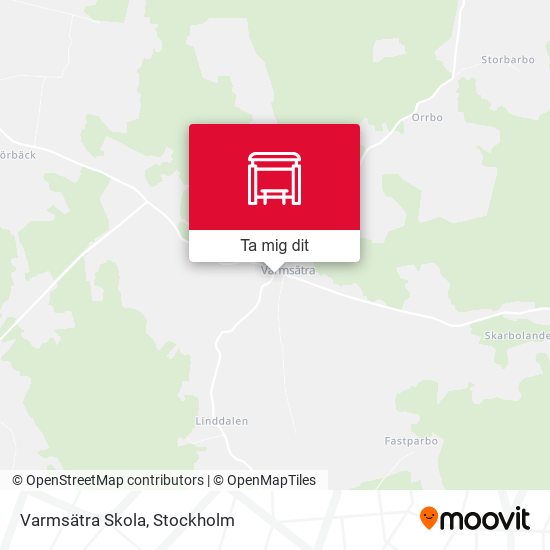 Varmsätra Skola karta