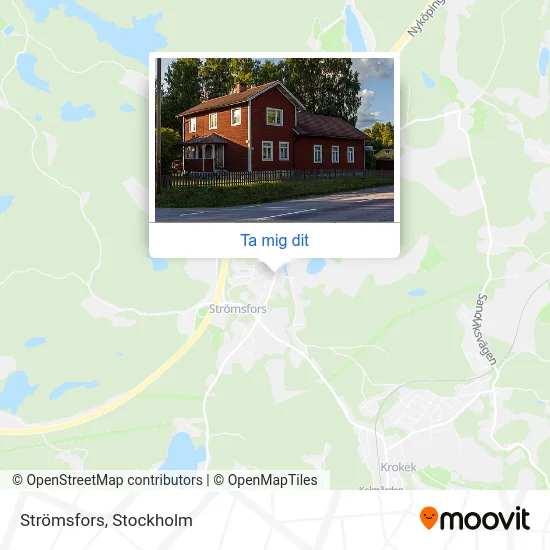 Strömsfors karta