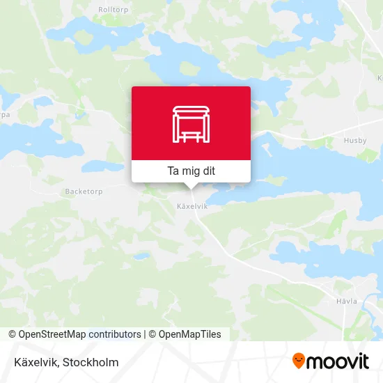 Käxelvik karta